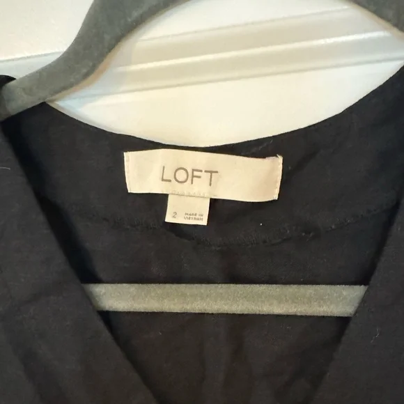 Black Button-Down Dress - Picture 6 of 8